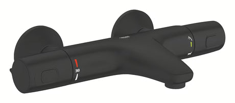 Grohe Precision Trend termostatska miješalica za kadu u mat crnoj boji pro za zidnu ugradnju