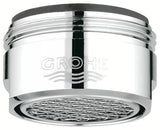 Kromirani perlator Grohe s vanjskim navojem M 24 x 1 i završnom obradom Grohe StarLight