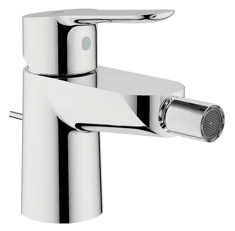 Kromirana jednoručna baterija stojeća miješalica za bide Grohe Project s odvodom i zakretnim zglobom