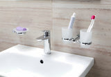 Kromirana jednoručna baterija miješalica za umivaonik Grohe bauedge s klik-klak odvodom