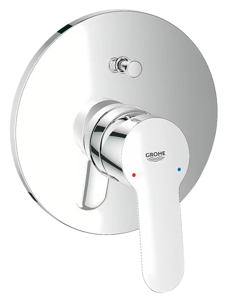 Podžbukna tuš i miješalica za kadu Grohe Project u krom izvedbi s ručicom