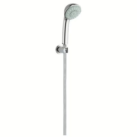 Kromirani fiksni zidni nosač ručnog tuša Grohe Rainshower s okruglom rozetom