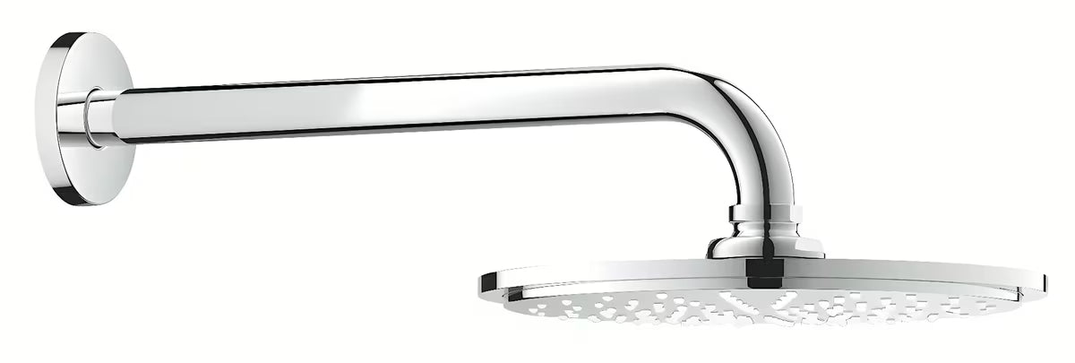 Grohe Rainshower Cosmopolitan Metal nadglavni tuš s tuš krakom u krom izvedbi, mlaz Rain