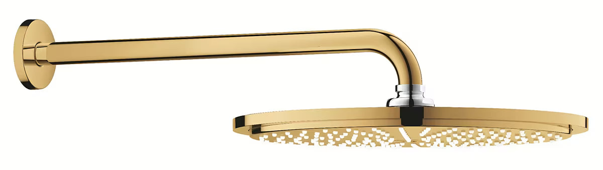 Grohe Rainshower Cosmopolitan Metal nadglavni tuš 310 s krakom 380 mm u završnoj obradi Cool Sunrise