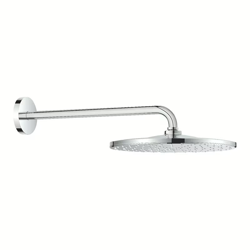 Kromirana nadglavni tuš Grohe Rainshower 310 Mono, uključujući zidni nosač tuša