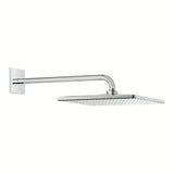 Kromirana nadglavni tuš Grohe Rainshower 310 Mono Cube s tuš krakom pro za zidnu montažu