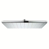 Kromirana nadglavni tuš Grohe Rainshower 310 Mono Cube četvrtastog oblika s načinom rada PureRain.