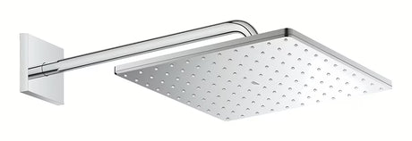 Kromirana nadglavni tuš Grohe Rainshower 310 Mono Cube s tuš krakom pro za zidnu montažu