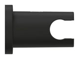 Fiksni nosač ručnog tuša Grohe Rainshower neutral s okruglom rozetom u boji phantom black.