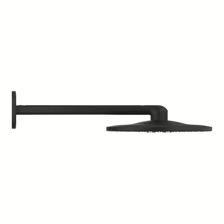 Grohe Rainshower smartactive nadglavni tuš sa zidnim krakom tuša 430 mm u boji phantom black