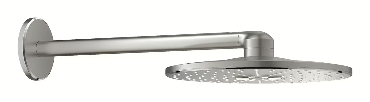 Nadglavni tuš Grohe Rainshower smartactive 310 s tuš-ručicom u završnoj obradi supersteel