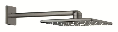 Nadglavni tuš Grohe Rainshower smartactive Cube s tuš krakom u obradi četkani hard graphite