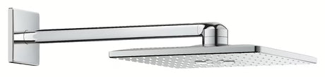 Kromirana nadglavni tuš Grohe Rainshower smartactive 310 Cube s tuš krakom i dva mlaza