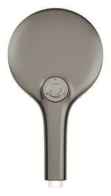 Ručni tuš Grohe Rainshower 130 SmartActive u završnoj obradi brušeni Hard Graphite s tri vrste mlaza.