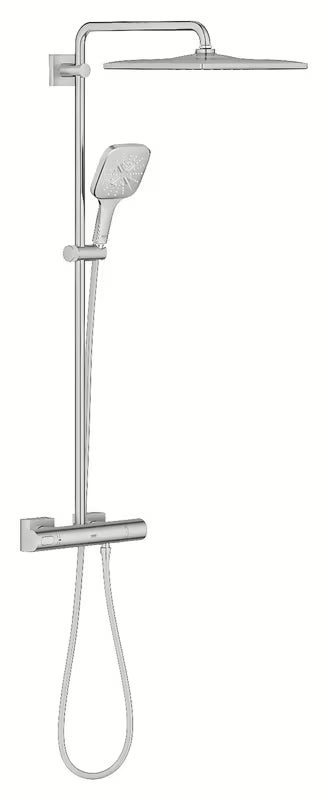 Grohe Rainshower System tuš sustav s termostatskom miješalicom u izvedbi supersteel