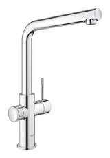 Kromirana miješalica za sudoper Grohe Red Duo s L-izljevom pro za trenutačno kipuću vodu