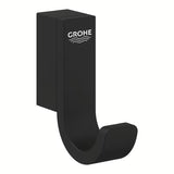 Kukica za ogrtač Grohe Selection u boji phantom black sa skrivenim pričvršćenjem