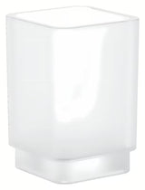 Staklena čaša Grohe Selection Cube za četkice i zubnu pastu za kupaonicu