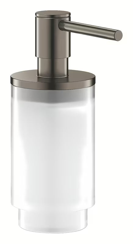 Dozator sapuna Grohe Selection u izvedbi Brushed Hard Graphite od stakla i metala