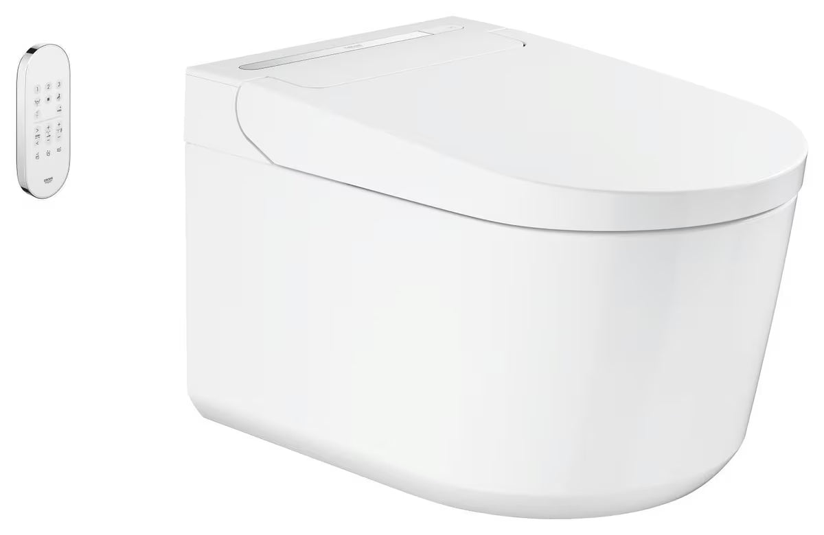 Viseća WC Školjka s bide funkcijom Grohe Sensia Pro u boji alpine-white s daljinskim upravljanjem