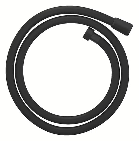 Tuš crijevo Grohe Silverflex u boji phantom black, duljine 1250 mm i sa zaštitom od uvijanja.