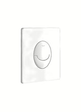 Bijela tipka za ispiranje tipka Grohe Skate Air pro podžbukni vodokotlići s dvokoličinskim ispiranjem