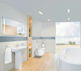 Kromirana tipka za aktiviranje Grohe Skate Air pro s dvokoličinskim ispiranjem i funkcijom start/stop