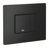 Upravljačka tipka za ispiranje tipka Grohe Skate Cosmopolitan u izvedbi phantom black s mat površinom