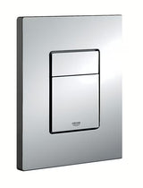 Kromirana tipka za ispiranje tipka Grohe Skate Cosmopolitan s dvokoličinskim ispiranjem i funkcijom Start/Stop