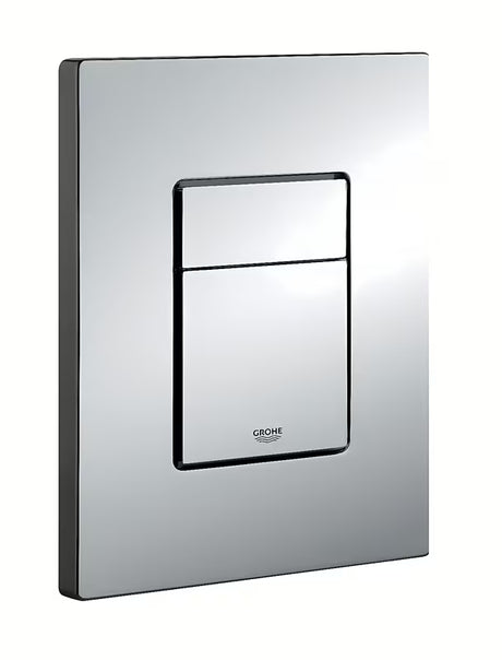 Kromirana tipka za ispiranje tipka Grohe Skate Cosmopolitan s dvokoličinskim ispiranjem i funkcijom Start/Stop