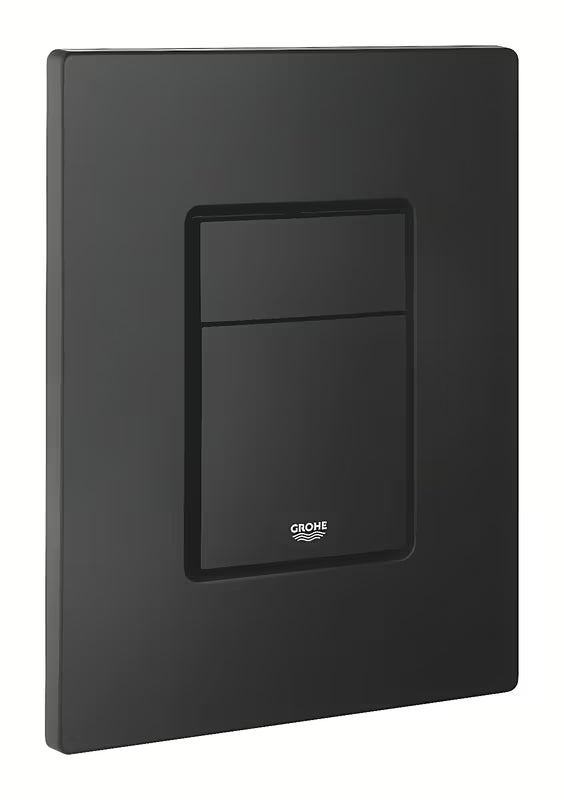 Upravljačka tipka za ispiranje tipka Grohe Skate Cosmopolitan u izvedbi phantom black s mat površinom
