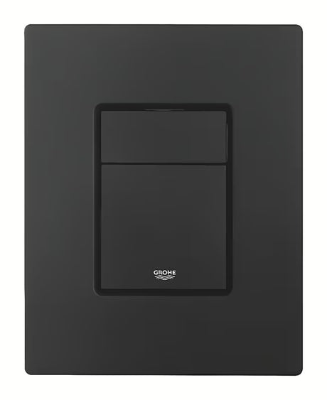 Upravljačka tipka za ispiranje tipka Grohe Skate Cosmopolitan u izvedbi phantom black s mat površinom