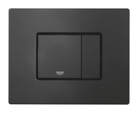 Upravljačka tipka za ispiranje tipka Grohe Skate Cosmopolitan u izvedbi phantom black s mat površinom