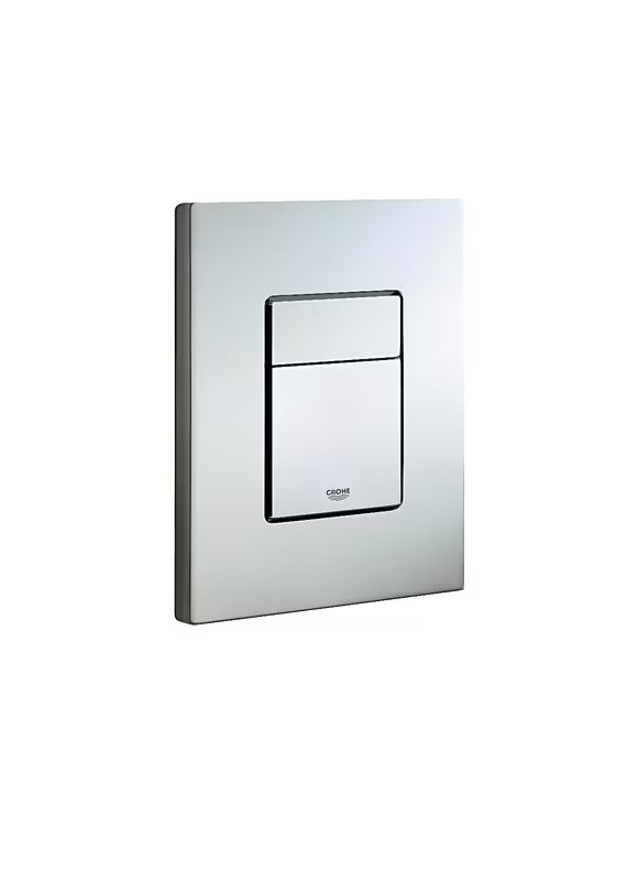 Tipka za Aktiviranje Grohe Skate Cosmopolitan od plemenitog čelika s dvokoličinskim ispiranjem i skrivenim pričvršćenjem