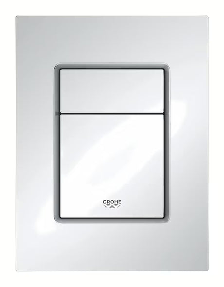Ispirna tipka Grohe Skate Cosmopolitan S u mat krom izvedbi pro podžbukni vodokotlići