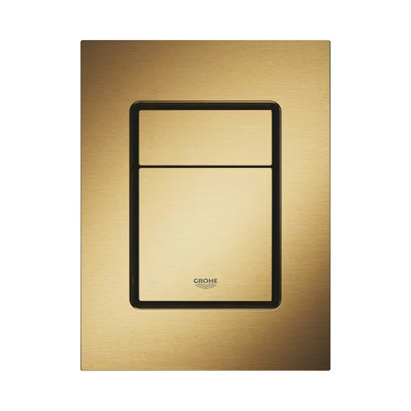 Ispirna tipka Grohe Skate Cosmopolitan S u izvedbi brušeni Cool Sunrise pro podžbukni vodokotlići