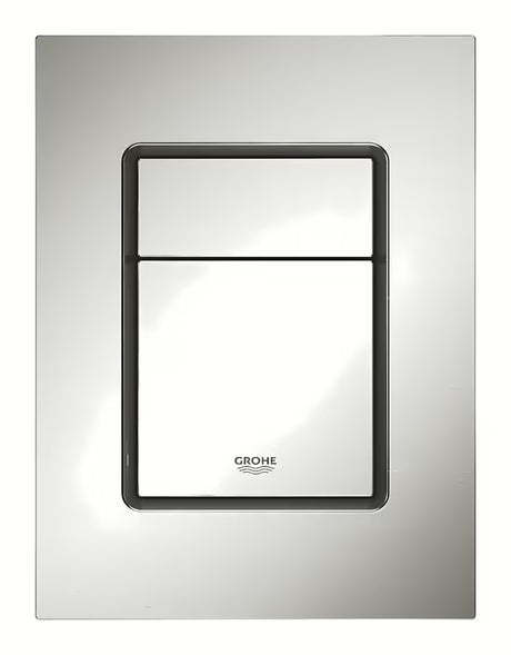 Ispirna tipka Grohe Skate Cosmopolitan S u mat izvedbi stainless pro podžbukni vodokotlići
