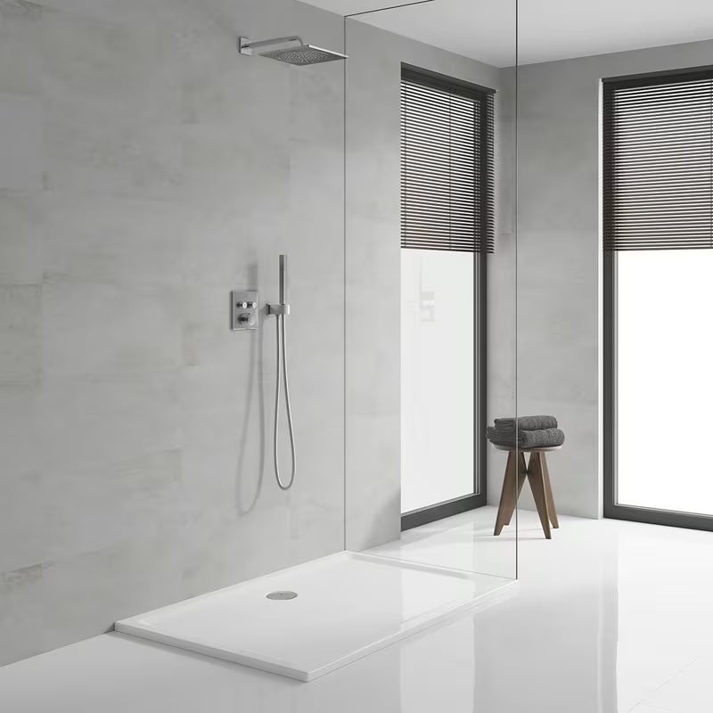 Kromirana podžbukna termostatska miješalica za tuš Grohe Grohtherm smartcontrol s tipkastim upravljanjem