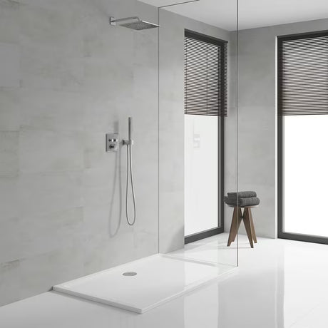Kromirana podžbukna termostatska miješalica za tuš Grohe Grohtherm smartcontrol s tipkastim upravljanjem