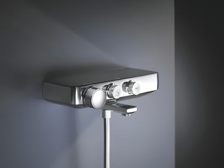 Kromirana termostatska miješalica za kadu Grohe Grohtherm smartcontrol pro s prebacivanjem između kade i tuša