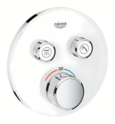 Grohe Grohtherm smartcontrol podžbukna termostatska miješalica za tuš u izvedbi Moon White