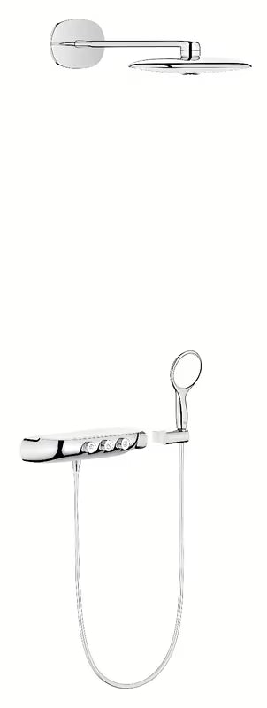 Podžbukni tuš sustav Grohe Smart Control u izvedbi chrome s nadglavnim i ručnim tušem