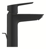 Grohe Start umivaonička jednoručna baterija s odvodom u crnoj mat boji