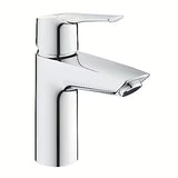 Kromirana jednoručna baterija miješalica za umivaonik Grohe Start s click‑clack-odvodom sa štedljivim perlatorom Grohe EcoJoy