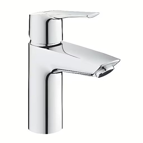 Kromirana jednoručna baterija miješalica za umivaonik Grohe Start s click‑clack-odvodom sa štedljivim perlatorom Grohe EcoJoy