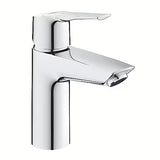 Kromirana jednoručna baterija miješalica za umivaonik Grohe Start sa štednjom vode i klik-klak odvodnim ventilom