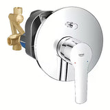 Grohe Start podžbukna tuš i miješalica za kadu u krom izvedbi s ručicom