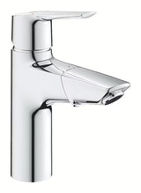 Kromirana miješalica za umivaonik Grohe Start s ručicom i izvlačnim tušem.
