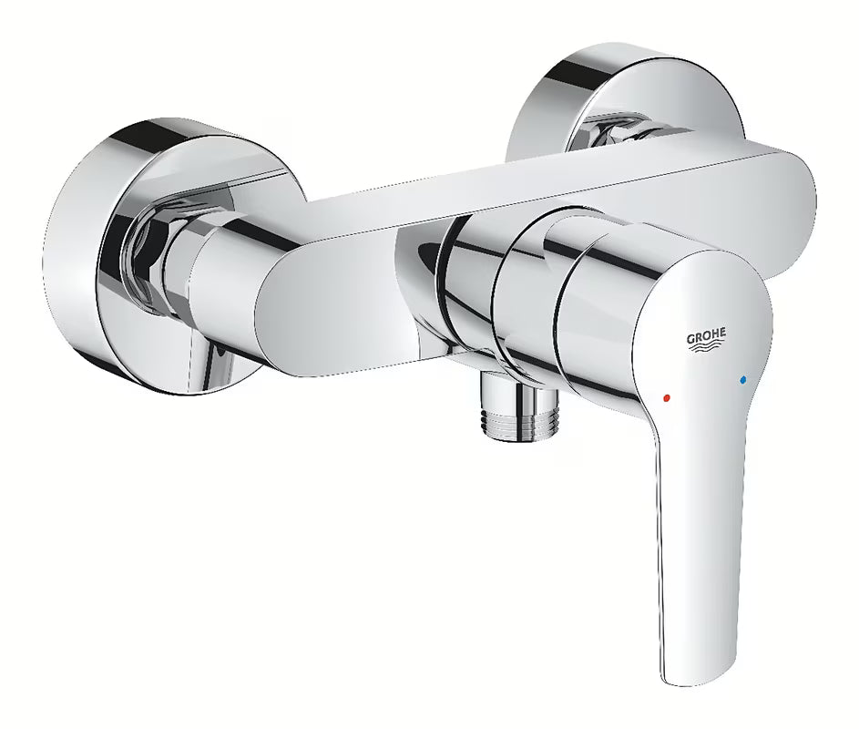 Jednoručna Baterija zidna miješalica za tuš Grohe Start u krom izvedbi s tehnologijom Grohe SilkMove