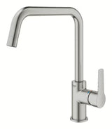 Jednoručna Baterija miješalica za sudoper Grohe Start s visokim zakretnim U izljevom u završnoj obradi supersteel